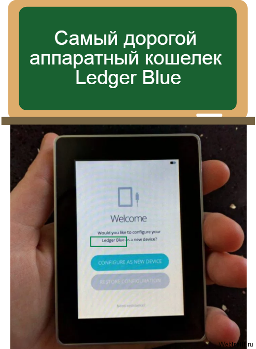 Ledger Blue