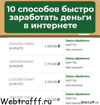 как быстро заработать деньги