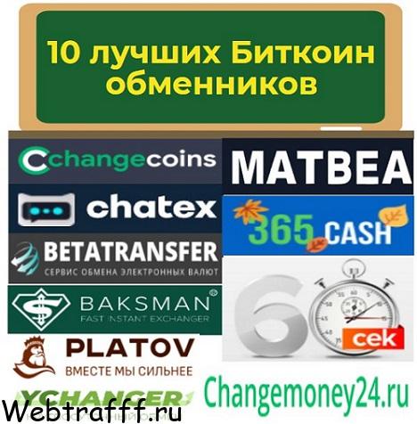 лучшие биткоин обменники