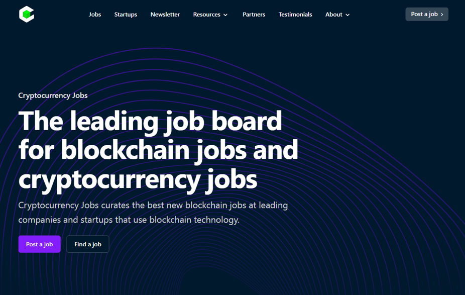 Cryptocurrency Jobs оплата в криптовалюте