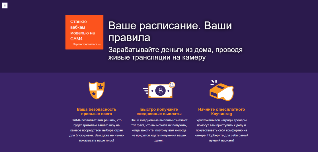 Лучшие вебкам сайты для работы вебкам моделью
